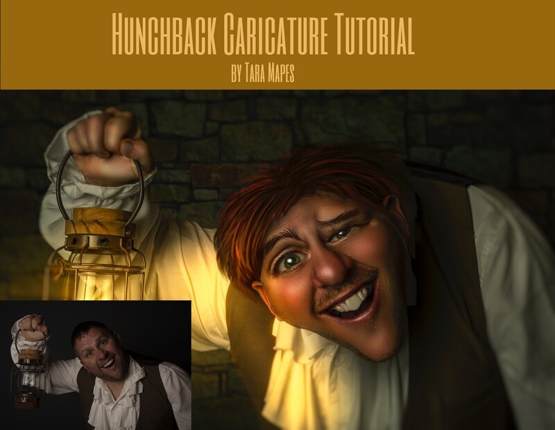 Hunchback Caricature Tutorial by Tara Mapes - Photomanipulation and Surreal Editing Tutorial