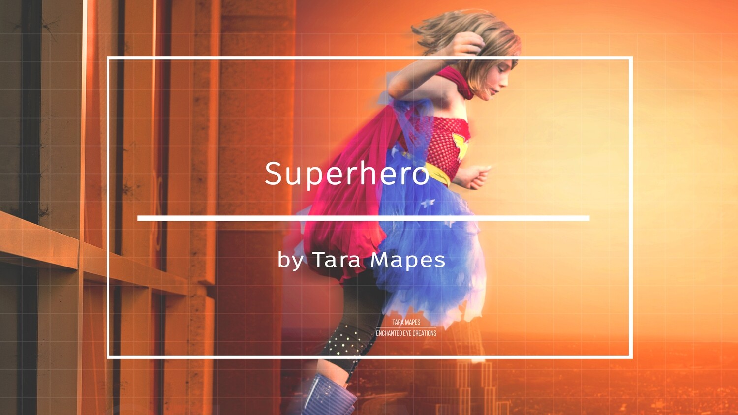 How to Create a Superhero Digital Background in Photoshop Compositing Tutorial by Tara Mapes Enchanted Eye Creations