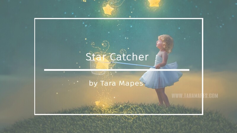 How to Create a Star Catcher Digital Background in Photoshop Compositing Tutorial by Tara Mapes Enchanted Eye Creations
