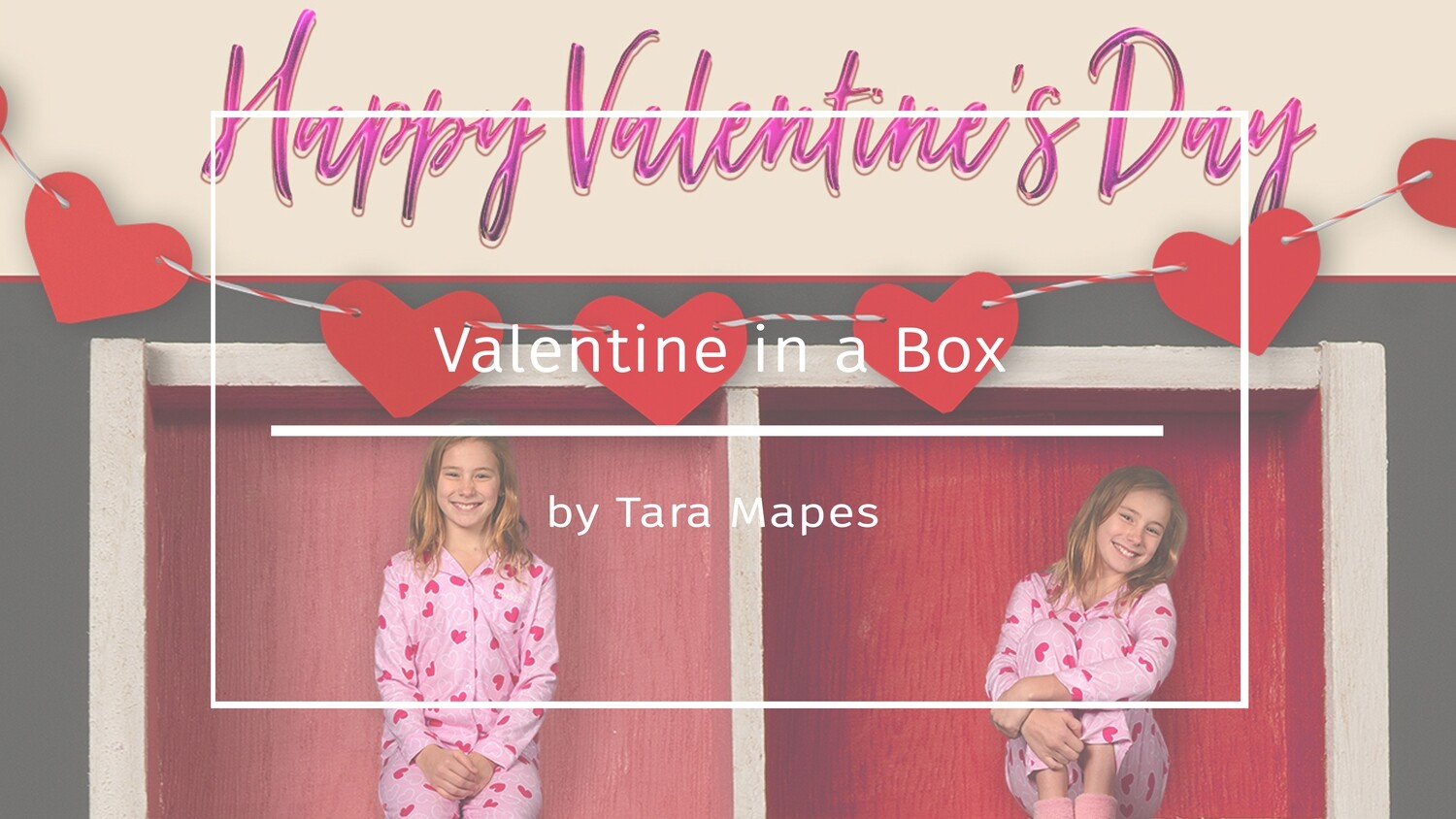 Valentine in a Box Tutorial - How to Shoot and Blend into a Box Template in Photoshop Compositing Tutorial by Tara Mapes Enchanted Eye Creations