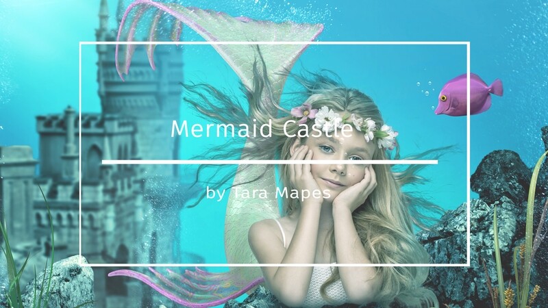 Photoshop Tutorial on How To Extract and Blend Your Subject into the Mermaid Castle Background in Photoshop by Tara Mapes