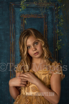Studio Vintage Wall with Ivy Digital Background by Tara Mapes