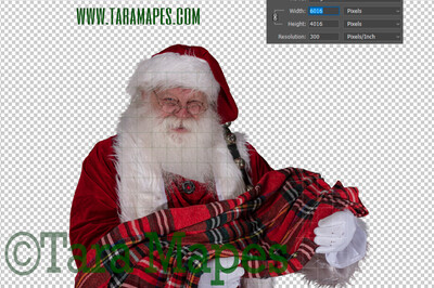 TWO PACK Santa Overlay PNG - Santa Overlay with Newborn - Santa Clip Art - Santa Cut Out  - Christmas Overlay - Santa PNG - Christmas Overlay