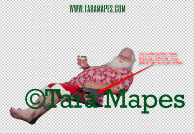 Beach Santa Overlay PNG - Santa Overlay - Santa Clip Art - Santa Cut Out  - Christmas Overlay - Santa PNG - Christmas Overlay