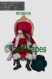 Santa Overlay PNG - Santa on Throne Overlay - Santa Clip Art - Santa Cut Out  - Christmas Overlay - Santa PNG - Christmas Overlay