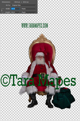 Santa Overlay PNG - Santa Overlay - Santa Clip Art - Santa Cut Out  - Christmas Overlay - Santa PNG - Christmas Overlay