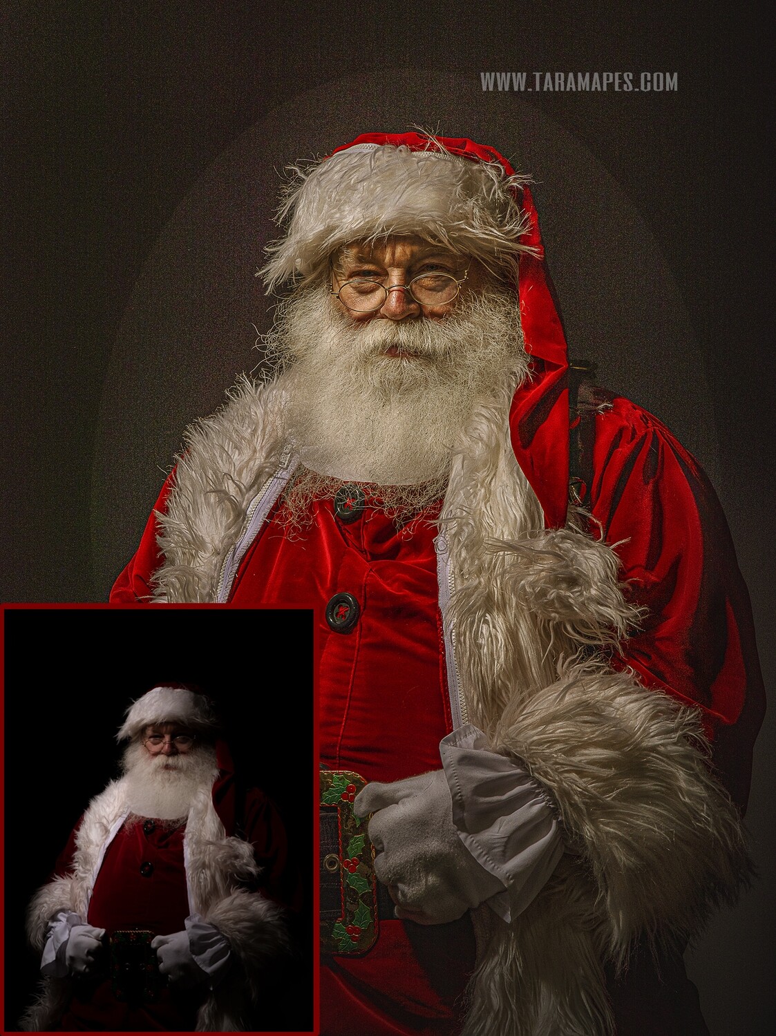 Fine Art Santa Painterly Photoshop Tutorial by Tara Mapes NO ACTIONS NEEDED