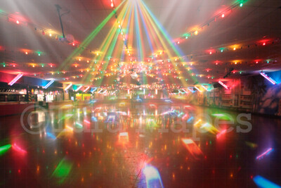 Skating Rink -Roller Skating Scene -  Digital Background Backdrop by Tara Mapes Enchanted Eye Creations