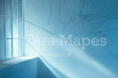 Underwater Room - Mermaid Room Digital Background Backdrop