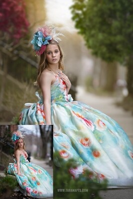 Early Bloomer Photoshop Tutorial - PAINTED SKIN ACTION SET INCLUDED- Fine Art Tutorial by Tara Mapes