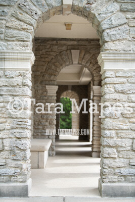 Castle Arch- JPG file - Photoshop Digital Background / Backdrop