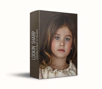 Lookin Sharp Photoshop Action Set by Tara Mapes - Photoshop Action Set to Sharpen Images - FREE TUTORIAL INCLUDED