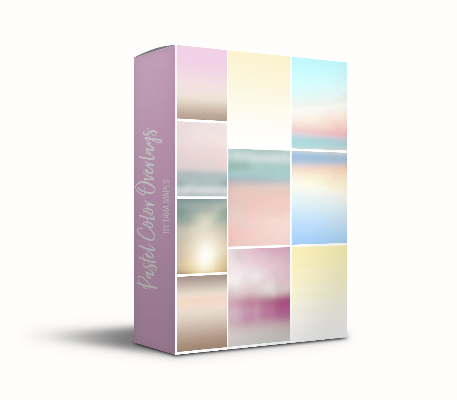 Pastel Color Overlays - Pastel Gradient Color Overlays