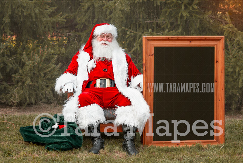 Santa Frame Digital Backdrop - Santa Holding Frame - Free Tutorial Link Below - Santa Christmas Digital Backdrop by Tara Mapes Santa Frame Digital Backdrop - Santa Holding Frame - Free Tutorial Link Below - Santa Christmas Digital Backdrop by Tara Mapes
