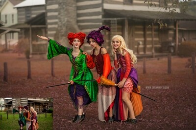 The Witches Photoshop Tutorial-  Action Workflow Set Included -- Painterly Tutorial by Tara Mapes