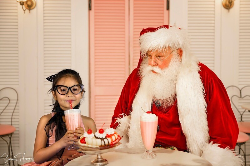 Santa Digital Backdrop - Santa in Old Fashioned Ice Cream Parlor - Fifties Ice Cream Parlor - Ice Cream Shop Santa - Vintage Christmas Digital Background Backdrop Santa Digital Backdrop - Santa in Old Fashioned Ice Cream Parlor - Fifties Ice Cream Parlor - Ice Cream Shop Santa - Vintage Christmas Digital Background Backdrop