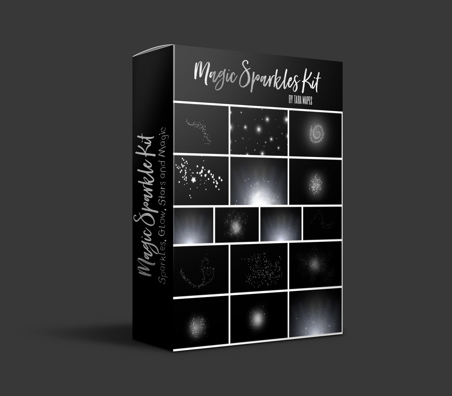 16 Glowing Magic Overlays - Magic Book Overlays - Magic Glow Overlays - Magic Sparkle Overlays by Tara Mapes