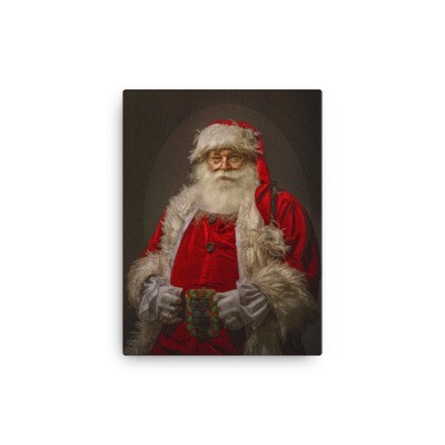 Fine Art Santa Canvas Print
