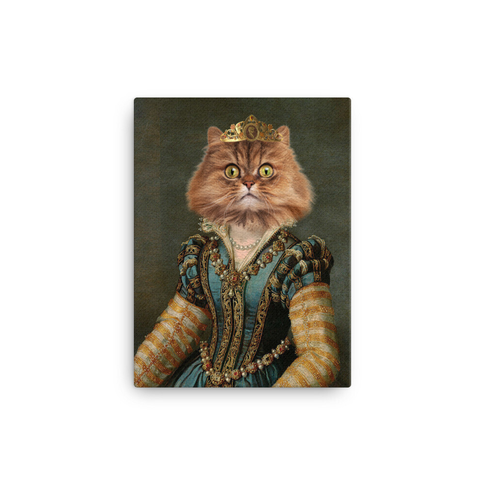 Royal Cat Pet Portrait Q47