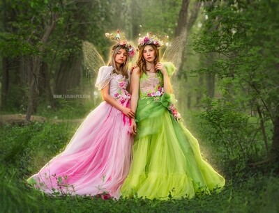 Forest Canopy Digital Background - Fairy Forest - Nature Digital Background / Backdrop