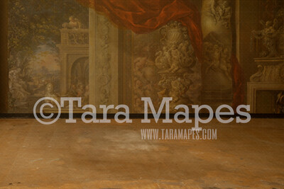 Renaissance Digital Background - Rembrandt Style - Old Master Digital Backdrop