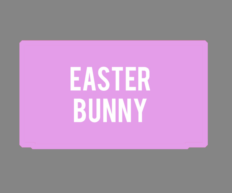 Easter Bunny Overlays