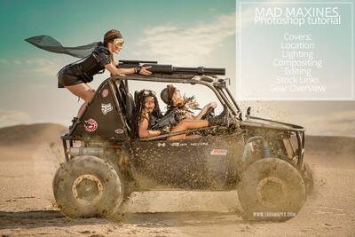 Mad Maxines Photoshop Tutorial- Painterly Cinematic Photoshop Tutorial -  Fine Art Painterly Tutorial by Tara Mapes