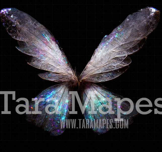 Fairy Wing Overlay - Fairy Wing Overlay - Digital Wings - Glitter Sparkles Fairy Wing - Digital Fairy Wings