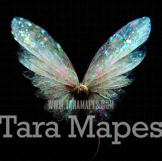 Fairy Wing Overlay - Fairy Wing Overlay - Digital Wings - Glitter Sparkles Fairy Wing - Digital Fairy Wings