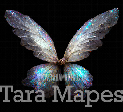 Fairy Wing Overlay - Fairy Wing Overlay - Digital Wings - Glitter Sparkles Fairy Wing - Digital Fairy Wings
