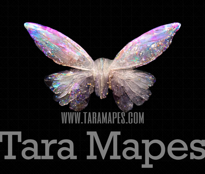 Fairy Wing Overlay - Fairy Wing Overlay - Digital Wings - Glitter Sparkles Fairy Wing - Digital Fairy Wings