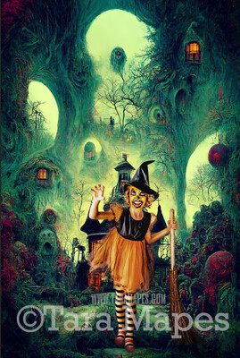 Halloween Digital Backdrop - Surreal Ghost House - Fun Haunted House - Quirky Fun Halloween House - JPG File - Witch House - Halloween Digital Background Halloween Digital Backdrop - Surreal Ghost House - Fun Haunted House - Quirky Fun Halloween House - JPG File - Witch House - Halloween Digital Background