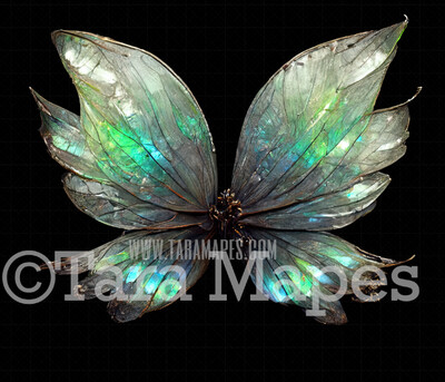 Fairy Wing Overlay - Fairy Wing Overlay - Digital Wings - Glitter Sparkles Fairy Wing - Digital Fairy Wings