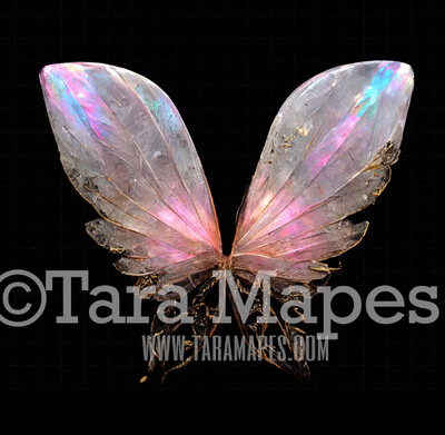 Fairy Wing Overlay - Fairy Wing Overlay - Digital Wings - Glitter Sparkles Fairy Wing - Digital Fairy Wings