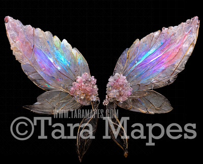 Fairy Wing Overlay - Fairy Wing Overlay - Digital Wings - Glitter Sparkles Fairy Wing - Digital Fairy Wings