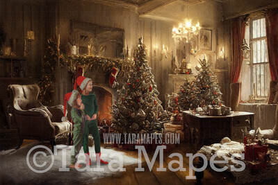 Christmas Room Digital Backdrop - Cozy Rustic Christmas Living Room Digital Backdrop - Christmas Victorian Room - Christmas Digital Background Christmas Room Digital Backdrop - Cozy Rustic Christmas Living Room Digital Backdrop - Christmas Victorian Room - Christmas Digital Background