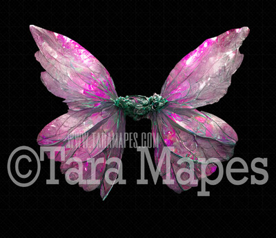 Fairy Wing Overlay - Fairy Wing Overlay - Digital Wings - Glitter Sparkles Fairy Wing - Digital Fairy Wings