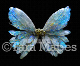 Fairy Wing Overlay - Fairy Wing Overlay - Digital Wings - Glitter Sparkles Fairy Wing - Digital Fairy Wings