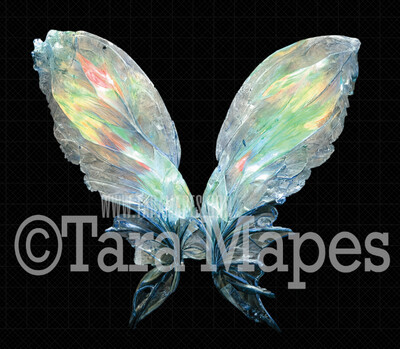Fairy Wing Overlay - Fairy Wing Overlay - Digital Wings - Glitter Sparkles Fairy Wing - Digital Fairy Wings