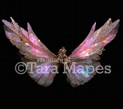 Fairy Wing Overlay - Fairy Wing Overlay - Digital Wings - Glitter Sparkles Fairy Wing - Digital Fairy Wings
