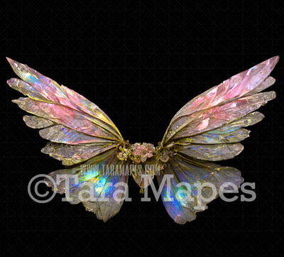 Fairy Wing Overlay - Fairy Wing Overlay - Digital Wings - Glitter Sparkles Fairy Wing - Digital Fairy Wings
