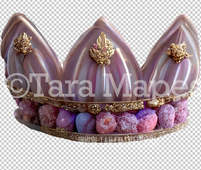 Sugar Plum Fairy Crown Overlay - Candy Crown Overlay - Digital Candy Crown- Digital Sugar Plum Princess Crown