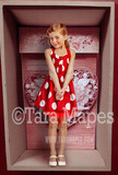 Valentine Doll Box Digital Backdrop - Valentine Box Digital Background - Child Couples Love Anniversary Valentine&#39;s Day Digital Background / Backdrop