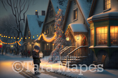 Santa&#39;s House Digital Backdrop - North Pole House - Christmas House Digital Background - Christmas  Digital Backdrop