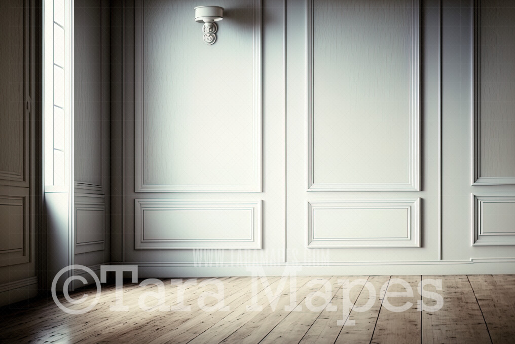 Classic Vintage Wall Digital Backdrop - Retro Wall - Ornate Wall - Vintage Wall Digital Background JPG