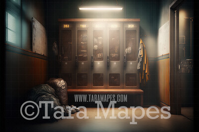 Sports Locker Room -Locker Room Sports Digital Backdrop - Lockers Digital Background JPG file