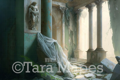 Roman Ruins Digital Background (JPG FILE) - Abandoned Ruins with Pillars and Statues - Renaissance Style Painterly Abandoned Digital Background Roman Ruins Digital Background (JPG FILE) - Abandoned Ruins with Pillars and Statues - Renaissance Style Painterly Abandoned Digital Background