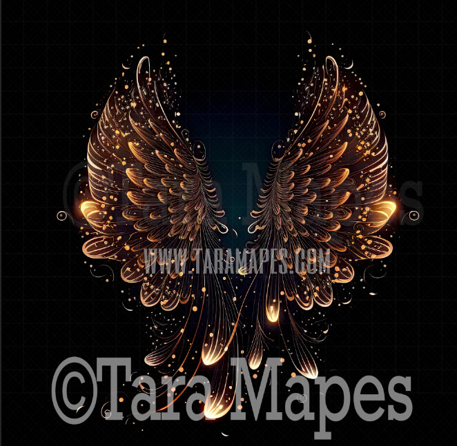 Fairy Wing Overlay - Fairy Wing Overlay - Digital Wings - Glitter Sparkles Fairy Wing - Digital Fairy Wings