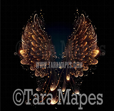 Fairy Wing Overlay - Fairy Wing Overlay - Digital Wings - Glitter Sparkles Fairy Wing - Digital Fairy Wings