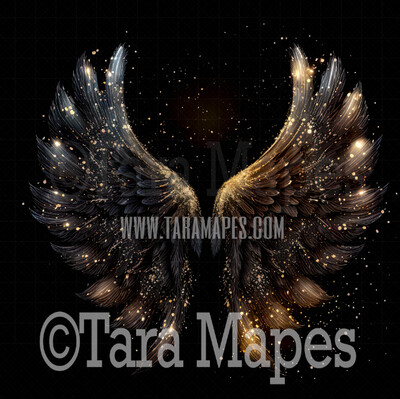 Fairy Wing Overlay - Fairy Wing Overlay - Digital Wings - Glitter Sparkles Fairy Wing - Digital Fairy Wings